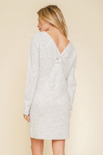 Load image into Gallery viewer, Reversible Twist Back Sweater Dress
