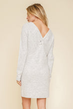 Load image into Gallery viewer, Reversible Twist Back Sweater Dress
