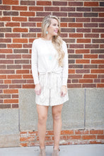 Load image into Gallery viewer, LS Scoopneck Tie Front Knit Top
