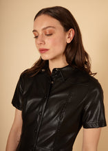 Load image into Gallery viewer, Adelise Faux Leather Dress
