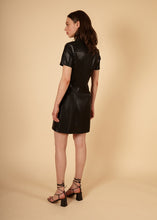 Load image into Gallery viewer, Adelise Faux Leather Dress
