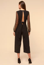 Load image into Gallery viewer, Alina Mesh Sleeve Jumpsuit
