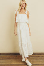 Load image into Gallery viewer, Beach Bliss Eyelet Midi Dress
