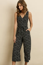 Load image into Gallery viewer, Mosaic Cutout Wrap Jumpsuit
