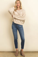 Load image into Gallery viewer, Bubble Sleeve Raglan Sweater
