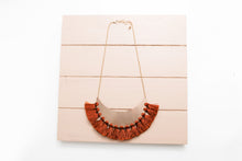 Load image into Gallery viewer, Gold Plate Tassel Necklace
