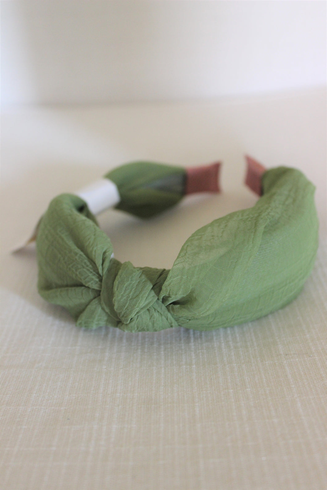 Green Knotted Headbands