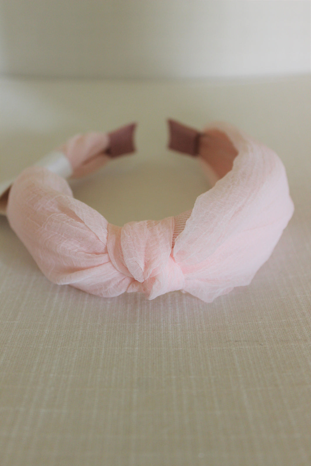 Blush Pink Knotted Headbands
