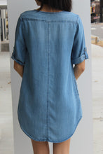 Load image into Gallery viewer, L/S Misty Chambray Dress
