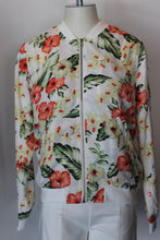 Load image into Gallery viewer, Floral Bomber Jacket
