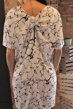 Load image into Gallery viewer, Marble Print Dress w/Pockets
