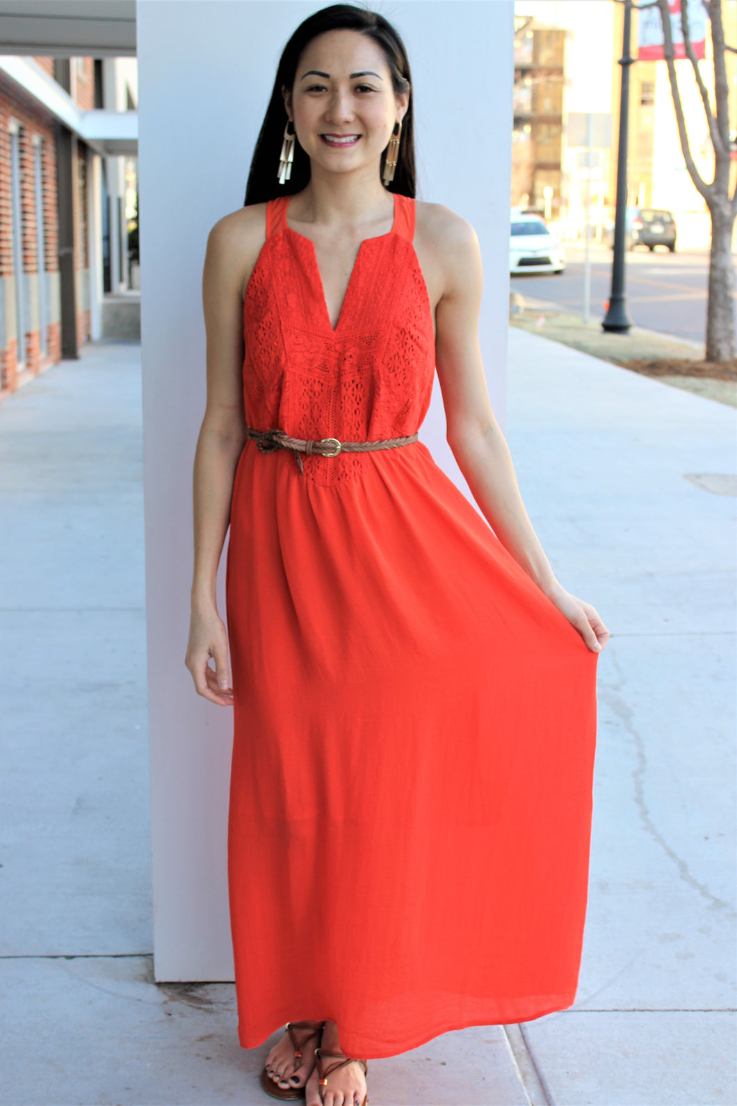 Sleeveless Maxi Dress