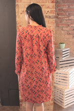 Load image into Gallery viewer, Long Sleeve Print Dress w/Tassels
