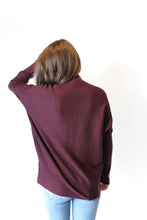 Load image into Gallery viewer, Mock Neck Tunic Sweater
