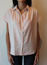 Load image into Gallery viewer, Stripe Button Up Knit Top

