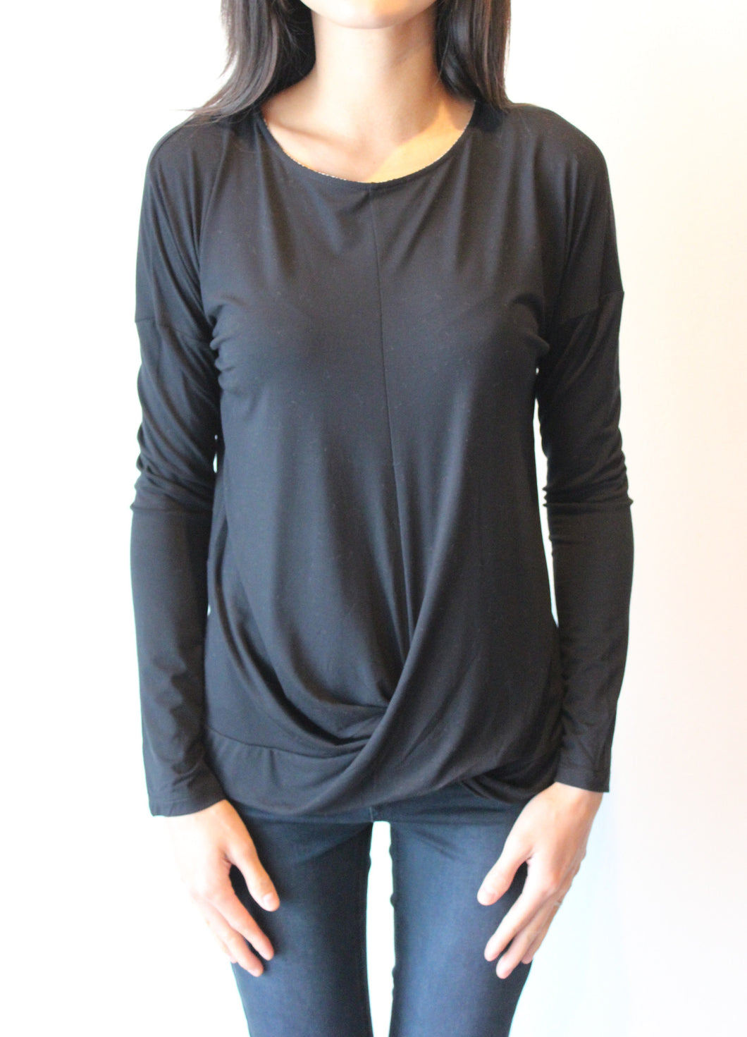Longsleeve Knotted Top