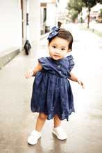 Load image into Gallery viewer, Little Girls Ruffle Sleeve Dress
