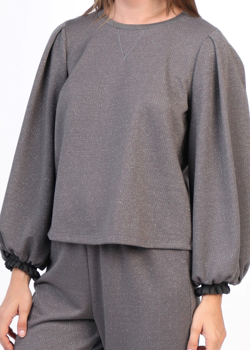 Speckle Knit Top