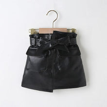 Load image into Gallery viewer, Little Girls Leather Skirt
