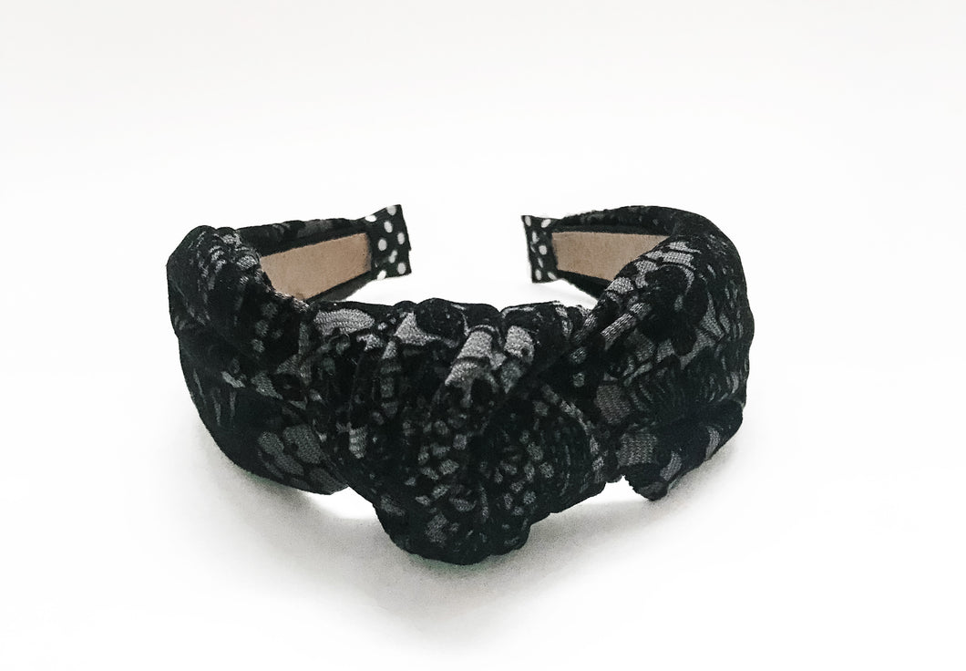 Mostly Lace Knotted Headband