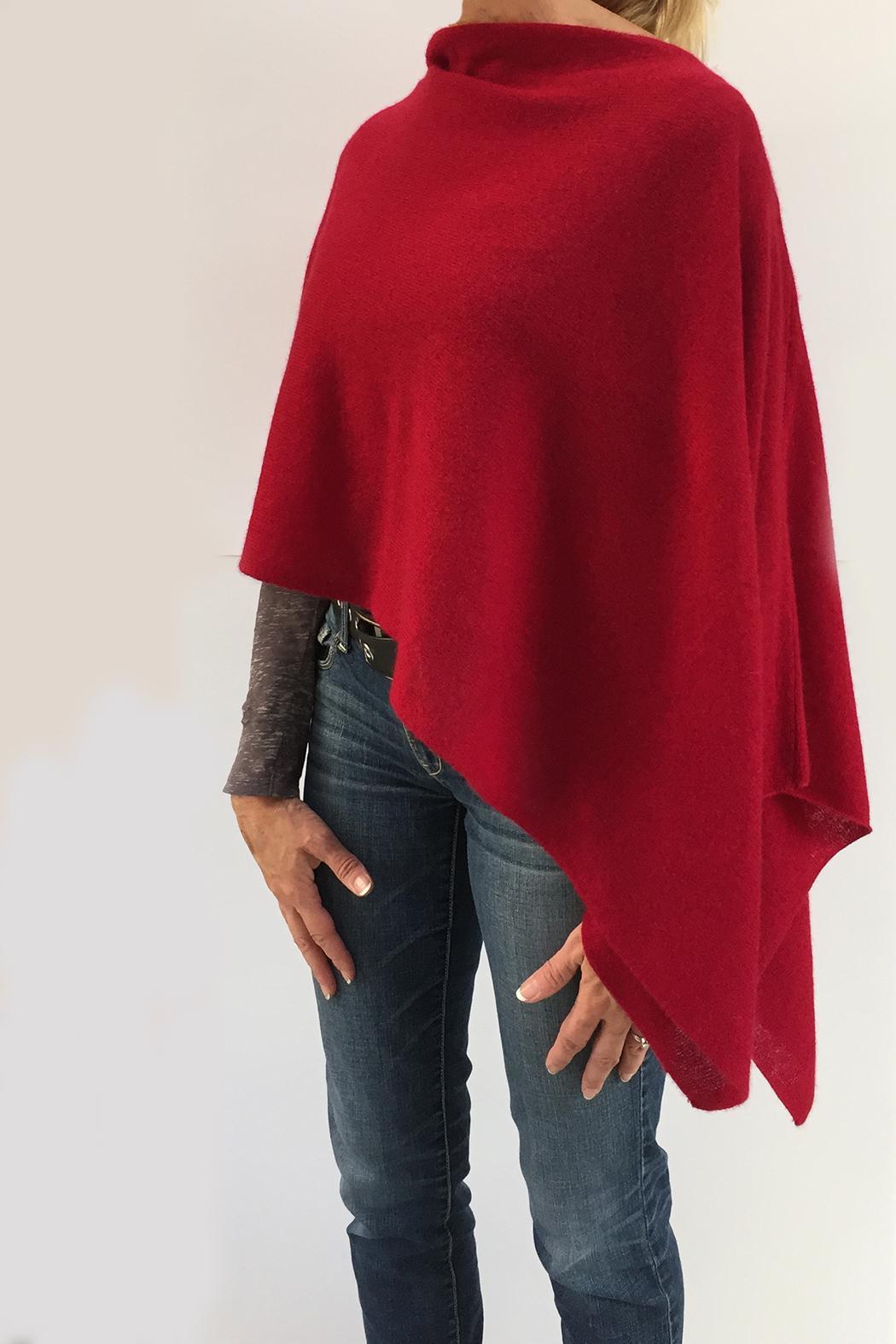 Cashmere Draped Topper