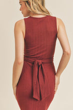Load image into Gallery viewer, Wrap Front Tie Dress
