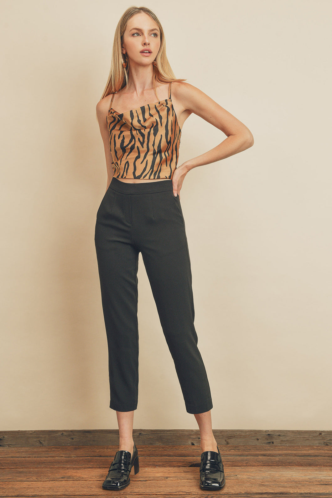 Tapered Crop Pants