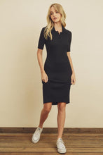 Load image into Gallery viewer, Ribbed Knit Shirt Dress
