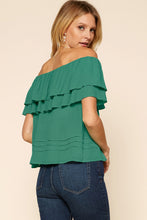 Load image into Gallery viewer, Ruffle Off the Shoulder Top
