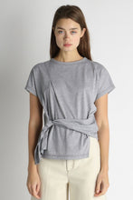 Load image into Gallery viewer, Tie Side Knit Tee
