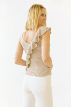 Load image into Gallery viewer, Front Ruffle Knit Top
