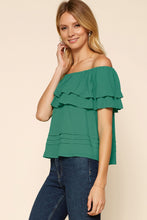 Load image into Gallery viewer, Ruffle Off the Shoulder Top
