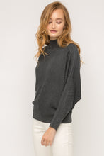 Load image into Gallery viewer, Dolman Sleeve Ribbed Sweater
