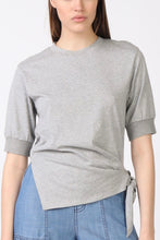 Load image into Gallery viewer, Short Sleeve Side Tie Tee
