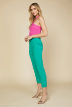 Load image into Gallery viewer, Cross Neck Sleeveless Top in Pink
