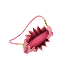 Load image into Gallery viewer, Carrie Medium Pleated Shoulder Bag in Pink
