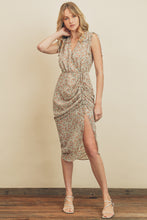 Load image into Gallery viewer, Just in Time Ruched Midi Dress
