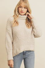 Load image into Gallery viewer, Soft Texture Turtleneck Sweater
