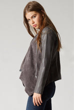 Load image into Gallery viewer, French Grey Waterfall Jacket
