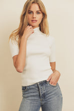 Load image into Gallery viewer, Mock Neck Short Sleeve
