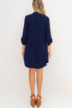 Load image into Gallery viewer, Novak Shift Tunic Dress with Pockets
