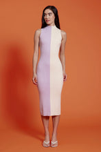 Load image into Gallery viewer, Two Tone Mock Knit Dress
