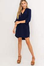 Load image into Gallery viewer, Novak Shift Tunic Dress with Pockets
