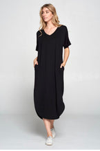 Load image into Gallery viewer, Butter Soft Maxi Dress with Pockets
