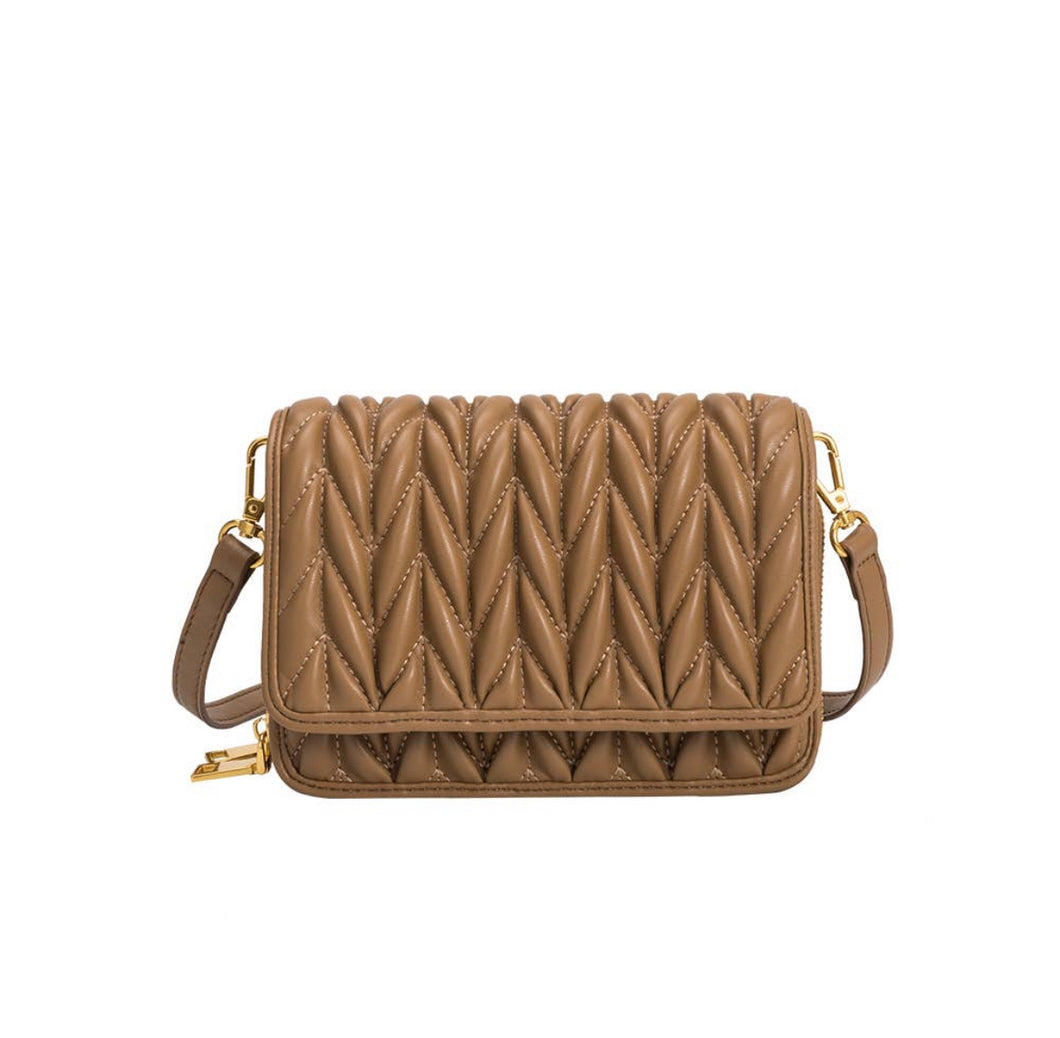 Giselle Quilted Crossbody Bag
