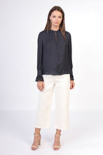 Load image into Gallery viewer, Keyhole &amp; Lace Blouse

