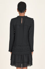 Load image into Gallery viewer, Longsleeve Dress with Edge Ruffles
