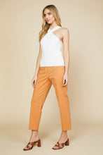 Load image into Gallery viewer, Cross Neck Sleeveless Top Off White
