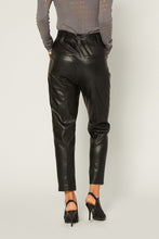 Load image into Gallery viewer, Faux Leather Pants with Self Tie
