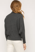 Load image into Gallery viewer, Dolman Sleeve Ribbed Sweater

